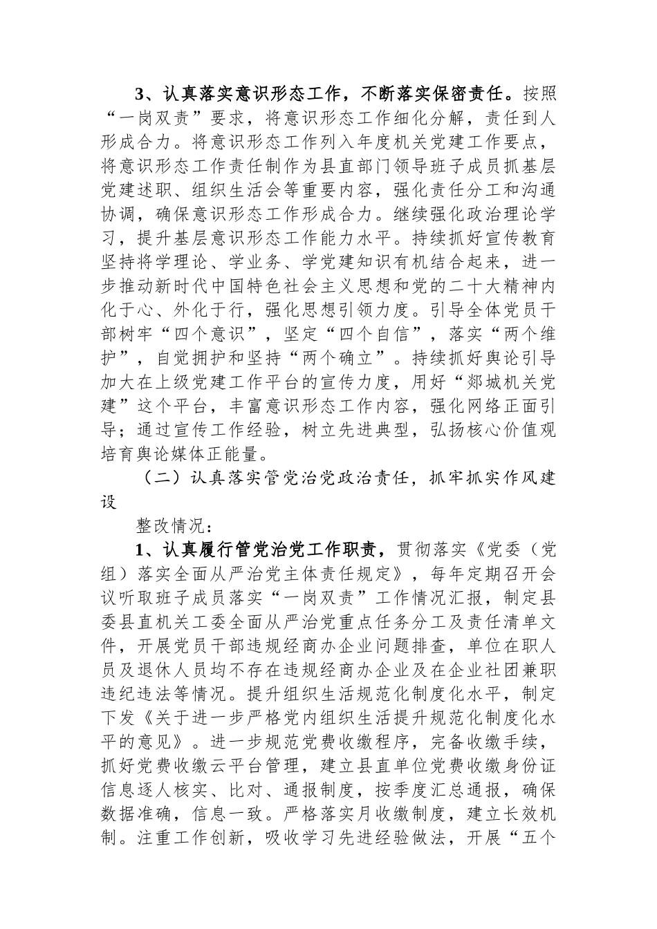 工委自查自纠情况报告.docx_第3页