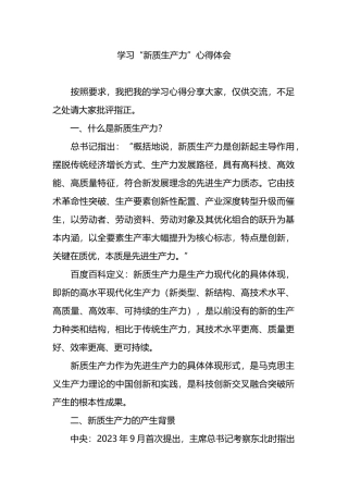 学习“新质生产力”心得体会.docx