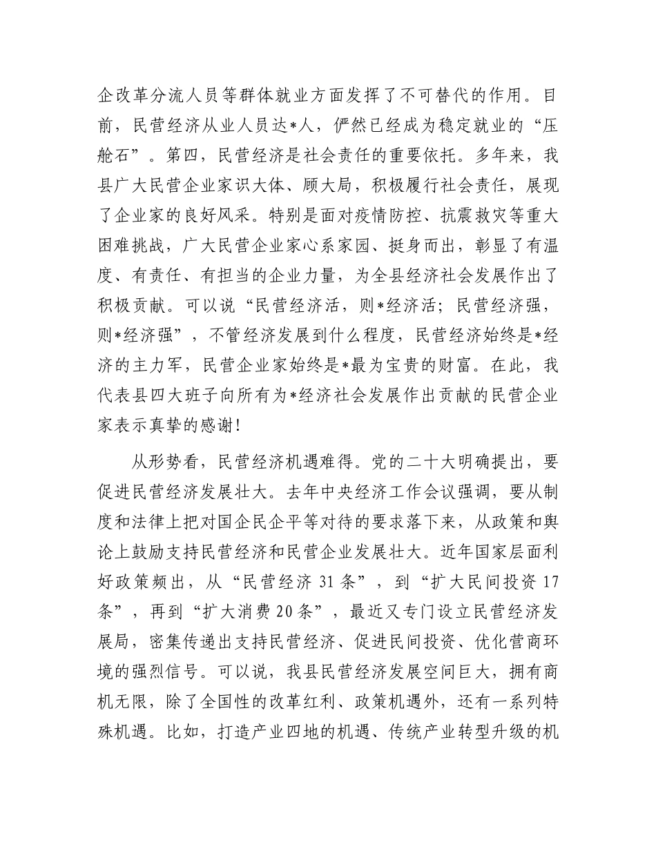 在2024年全县民营经济高质量发展大会上的讲话.docx_第3页