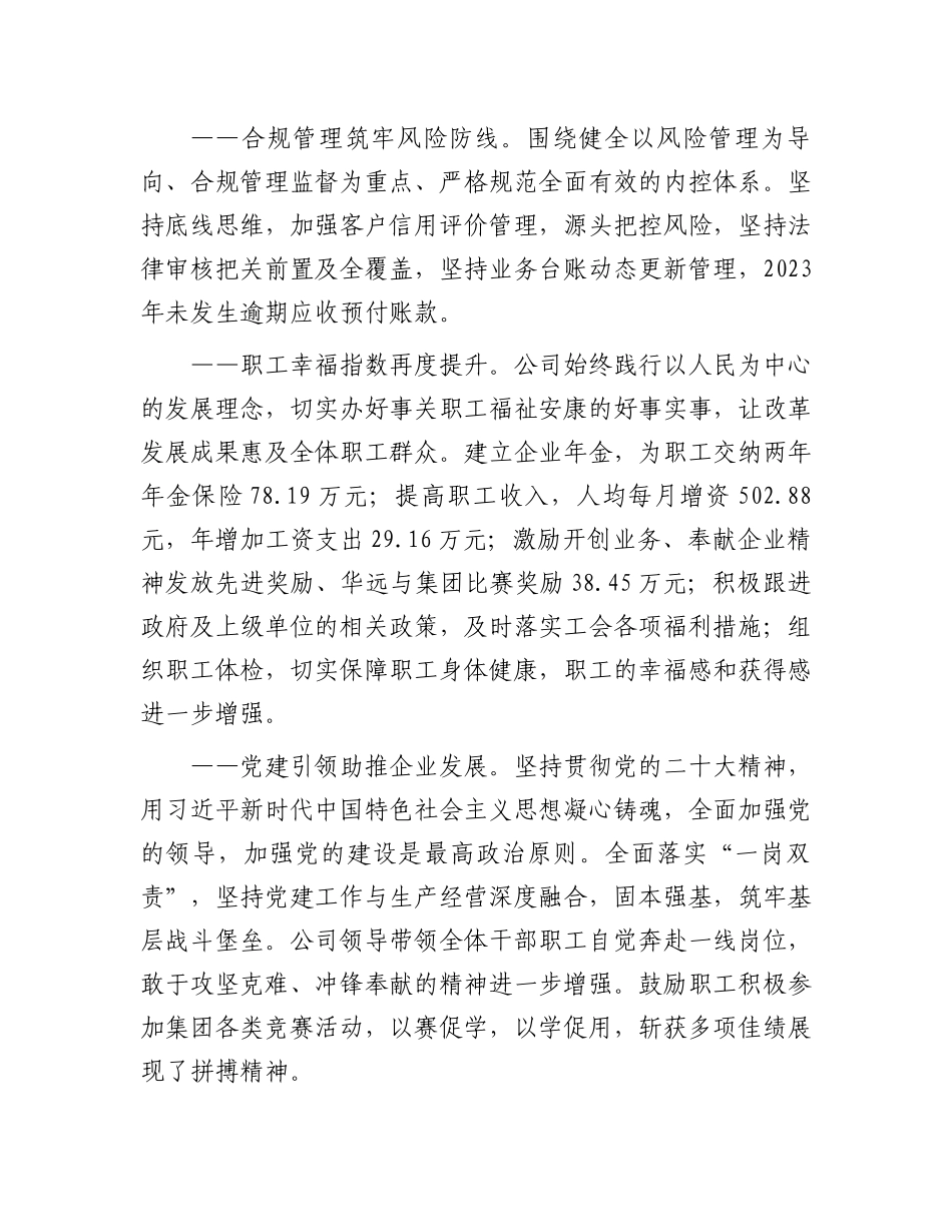 某公司2024年度工作报告.docx_第3页