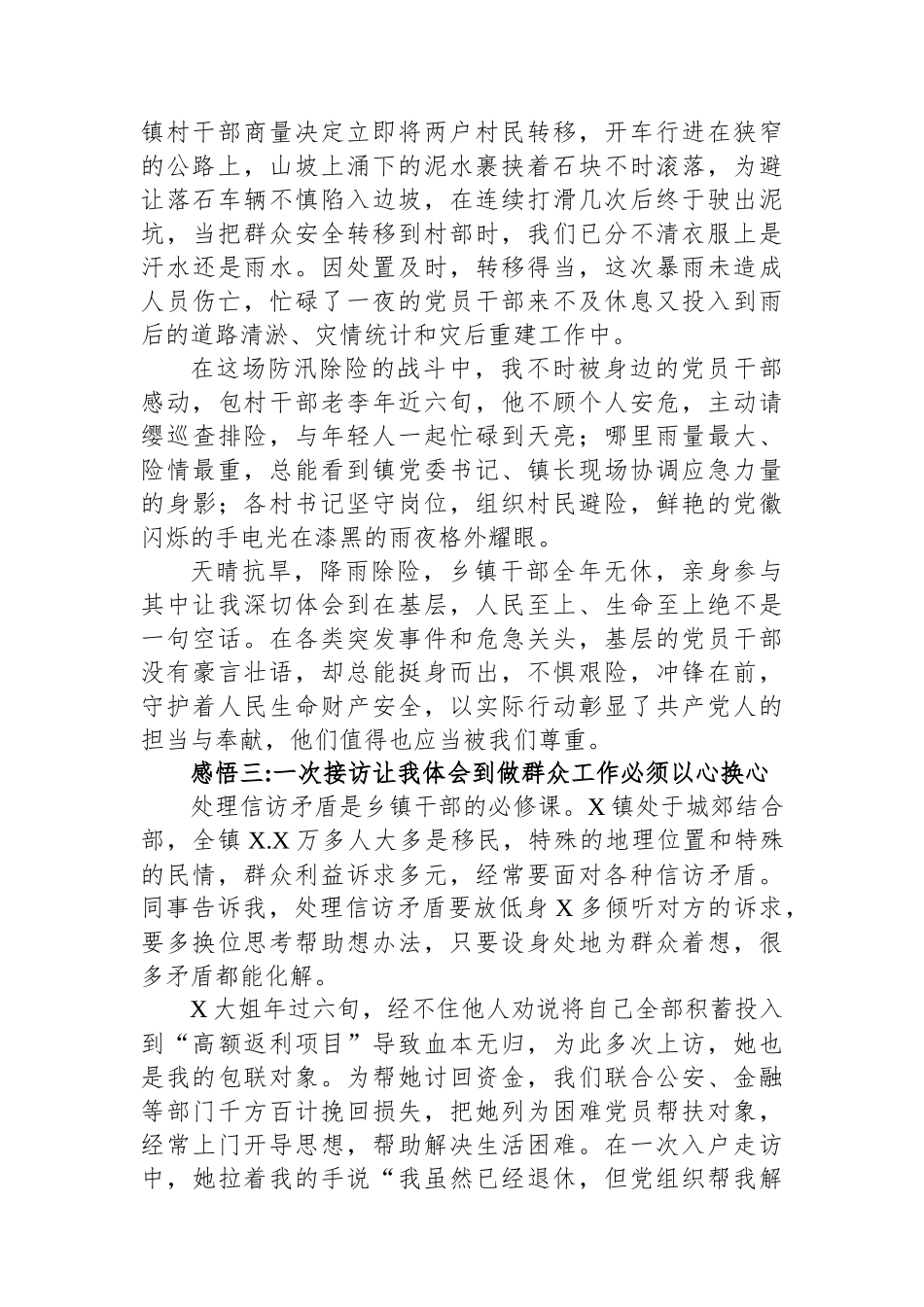 镇党委副书记挂职干部挂职锻炼心得体会.docx_第3页