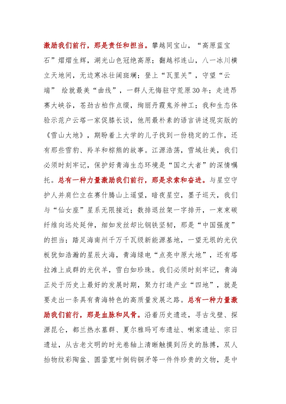 总有一种力量激励我们前行-春节团拜会上的致辞.docx_第3页
