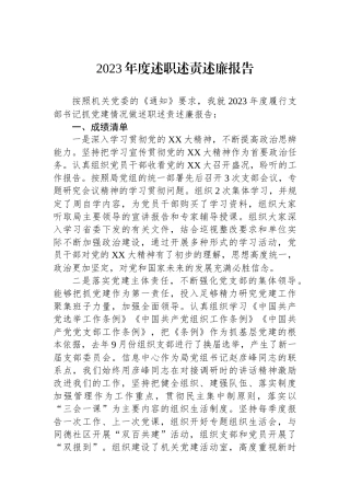 2023年度述职述责述廉报告.docx