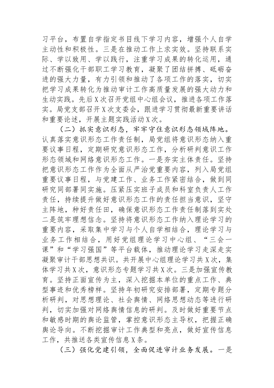 审计局2024年上半年工作总结及下半年工作计划.docx_第2页