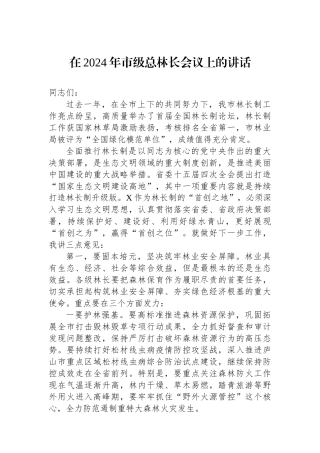 在2024年市级总林长会议上的讲话.docx