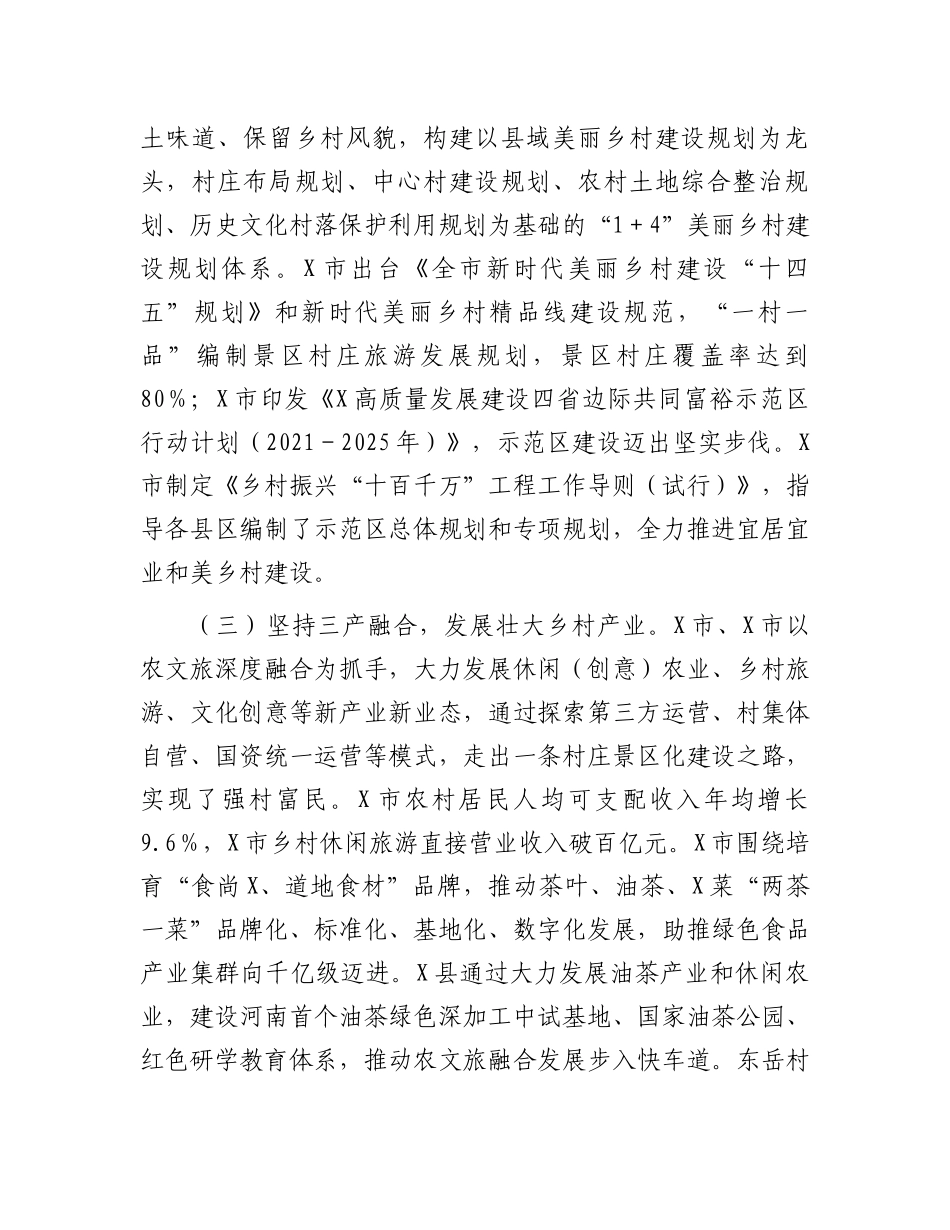 关于乡村振兴示范村建设情况的考察报告.docx_第2页