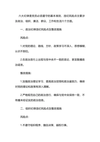 2024年学习教育六个方面检视剖析材料.docx