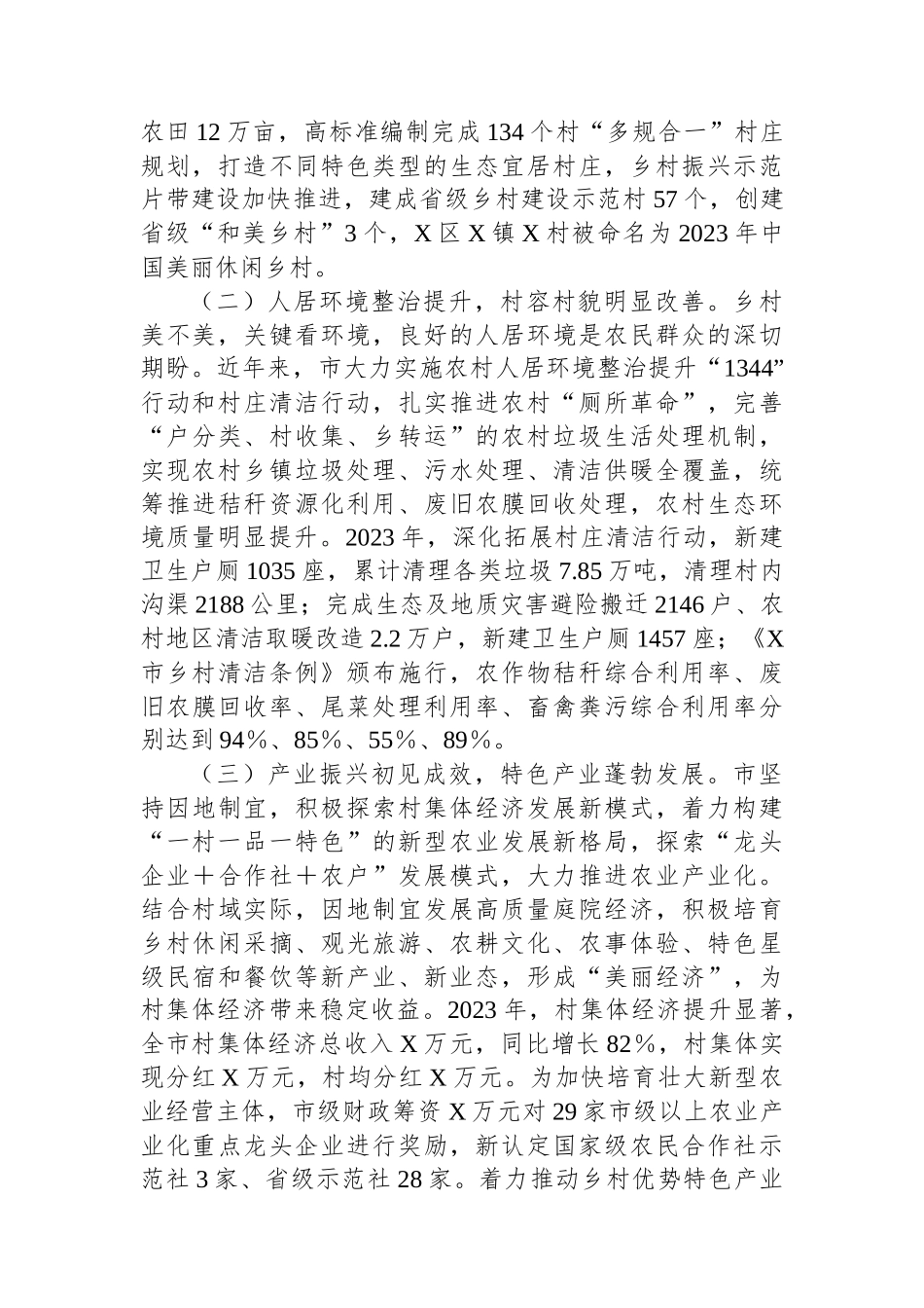 市宜居宜业和美乡村建设情况调研报告.docx_第2页