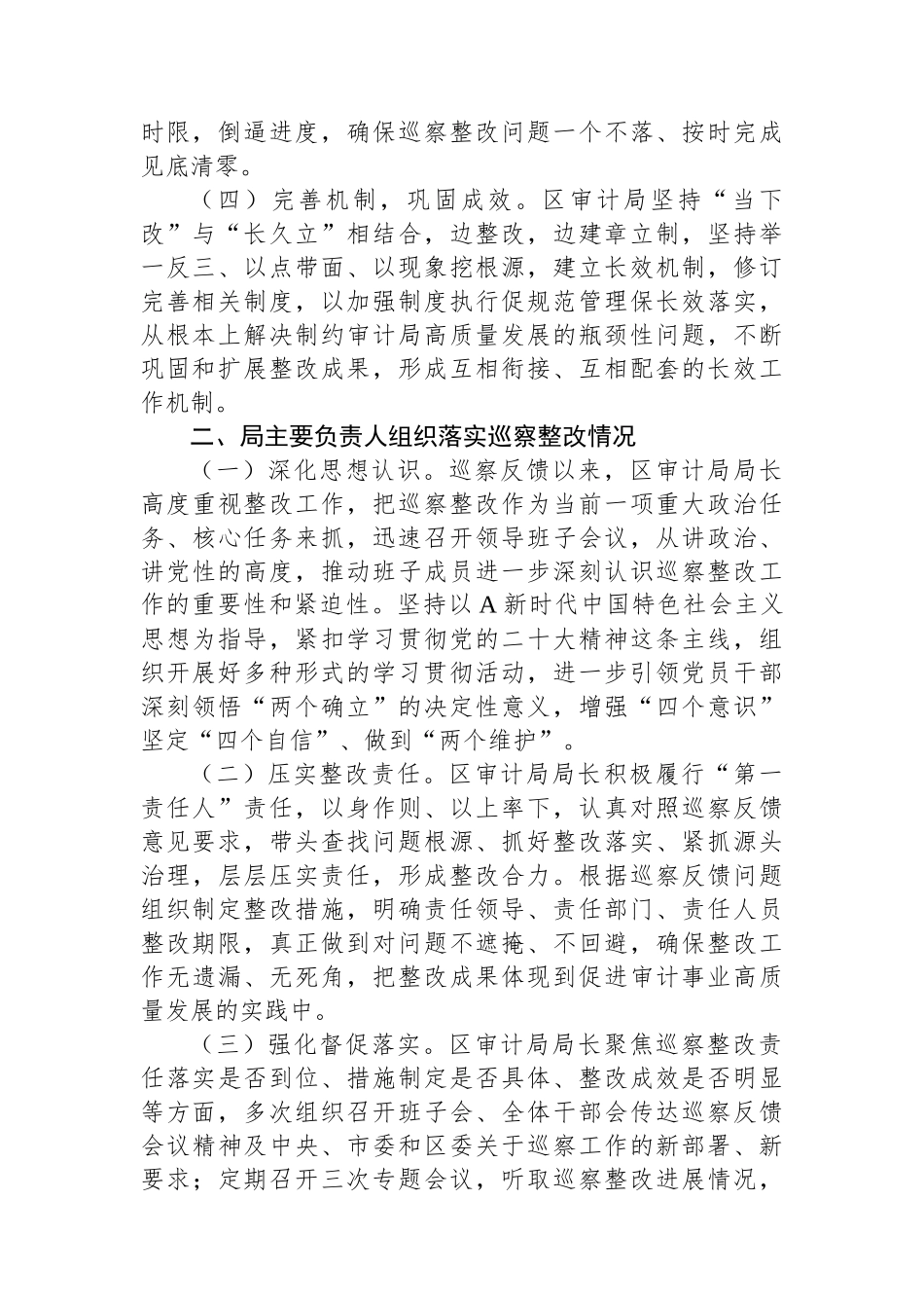 区审计局巡察整改评估报告.docx_第2页