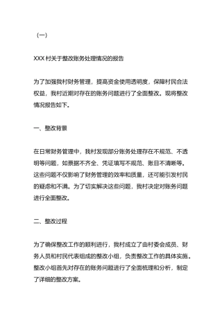 整改财会账务处理情况的报告.docx