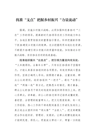找准“支点”把握乡村振兴“力量流动”.docx
