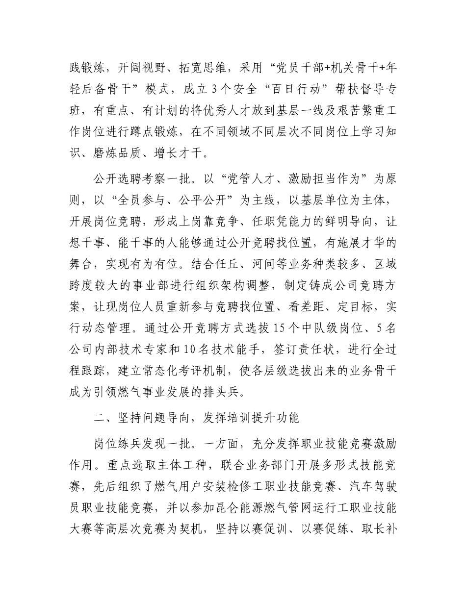 经验交流：“三个坚持”引领“九个一批”全力打造人才发展高地.docx_第3页