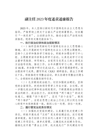 副主任2023年度述责述廉报告.docx