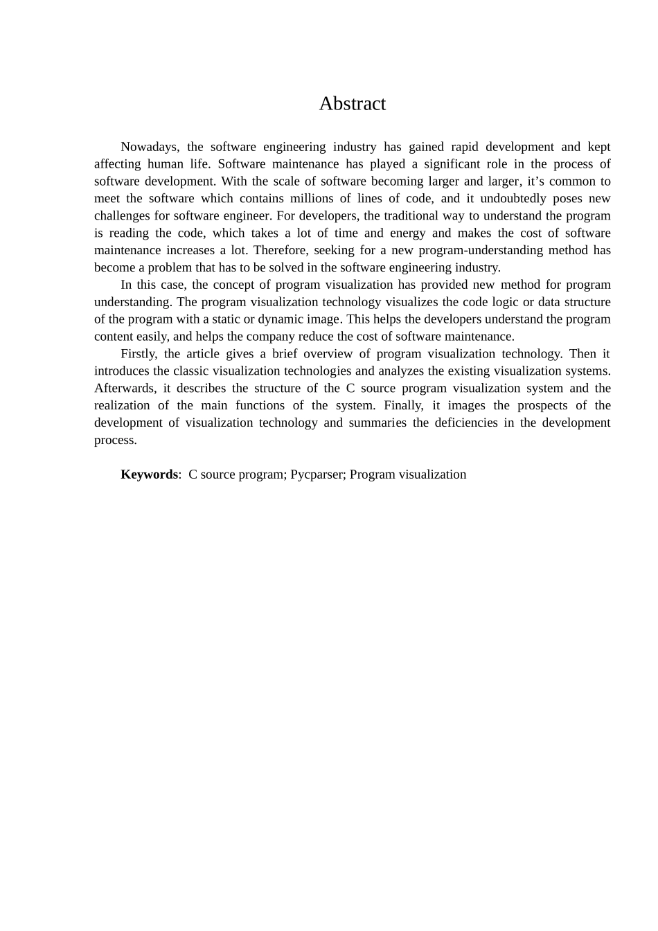 基于pycparser的C源程序可视化系统设计和实现  计算机科学与技术专业_第3页