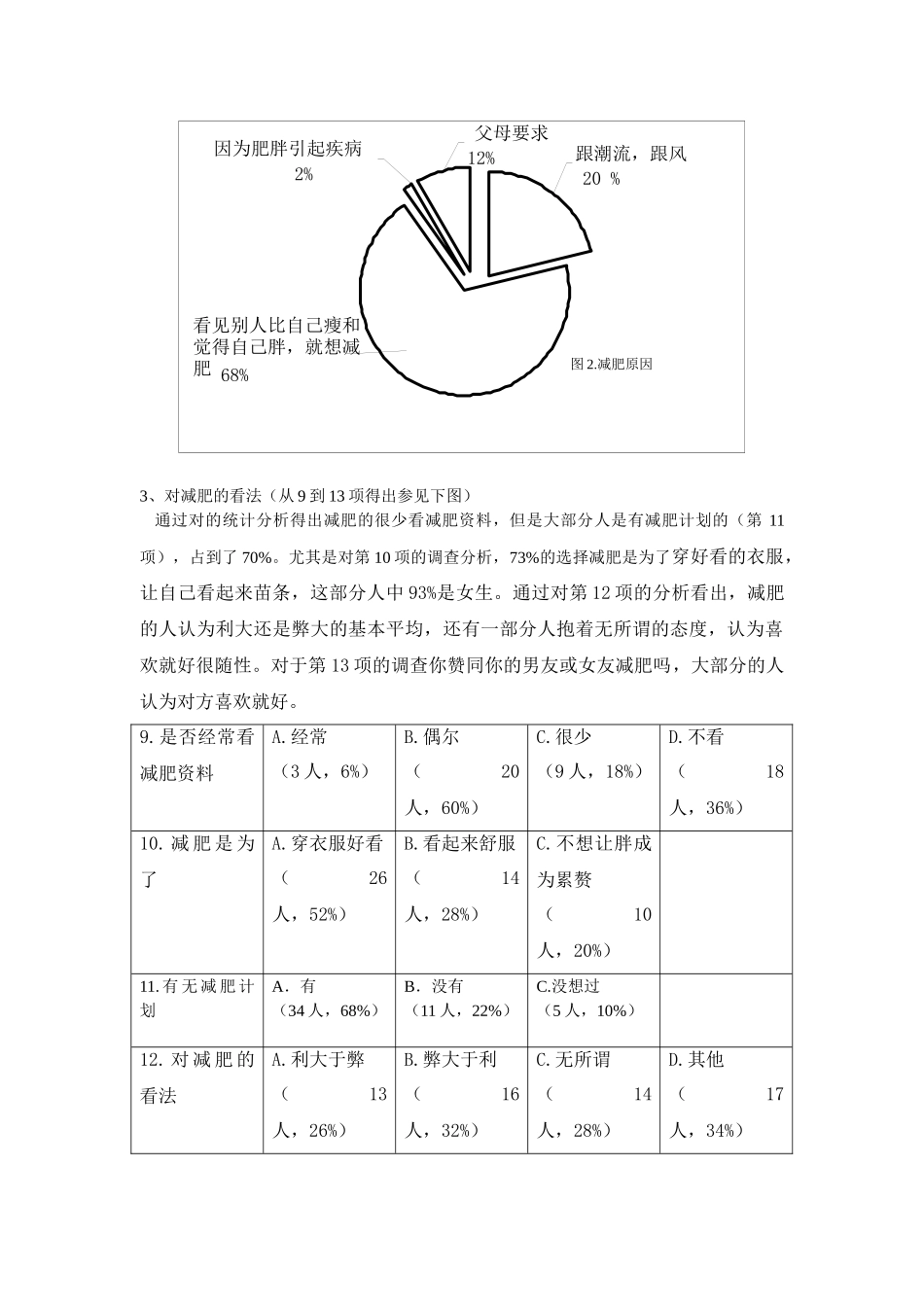 北京化工大学北方学院大学生调查报告_第2页