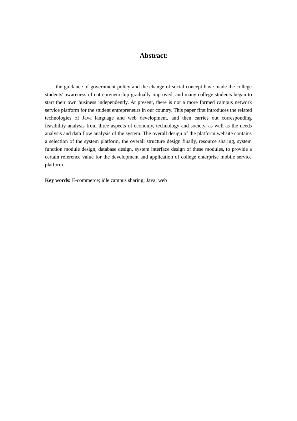 基于JAVA的资源共享平台分析与设计和实现  计算机科学与技术专业_第3页