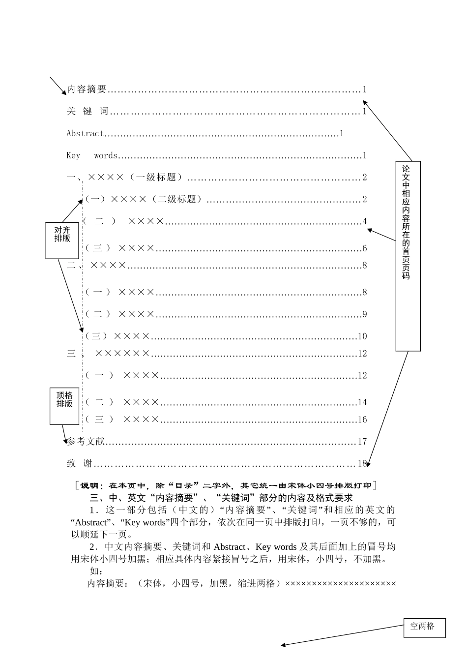 华中师范大学本科毕业论文（设计）写作与排版打印规范_第2页