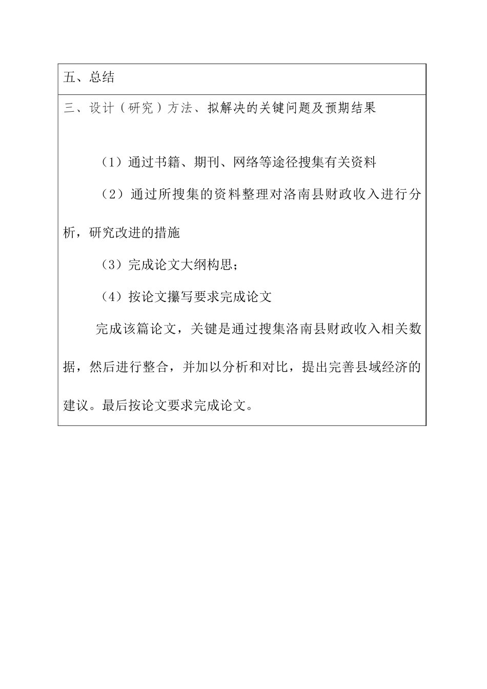 经济欠发达地区财力分析研究—以商洛市洛南县为例 会计学专业 开题报告_第3页