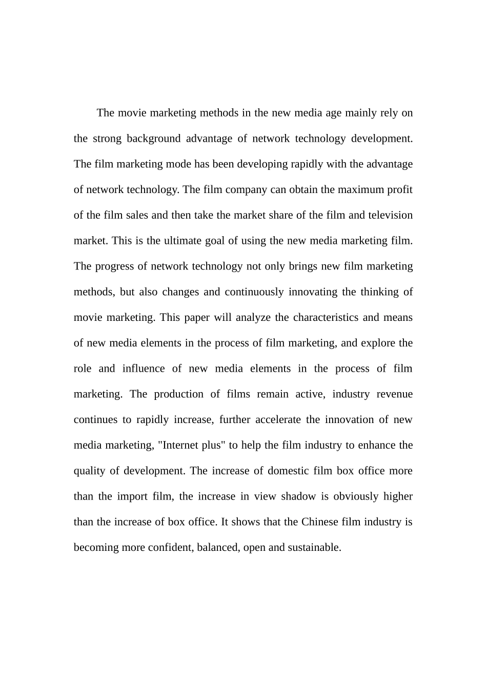 现象级电影《战狼2》的新媒体营销策略研究分析  市场营销专业_第3页