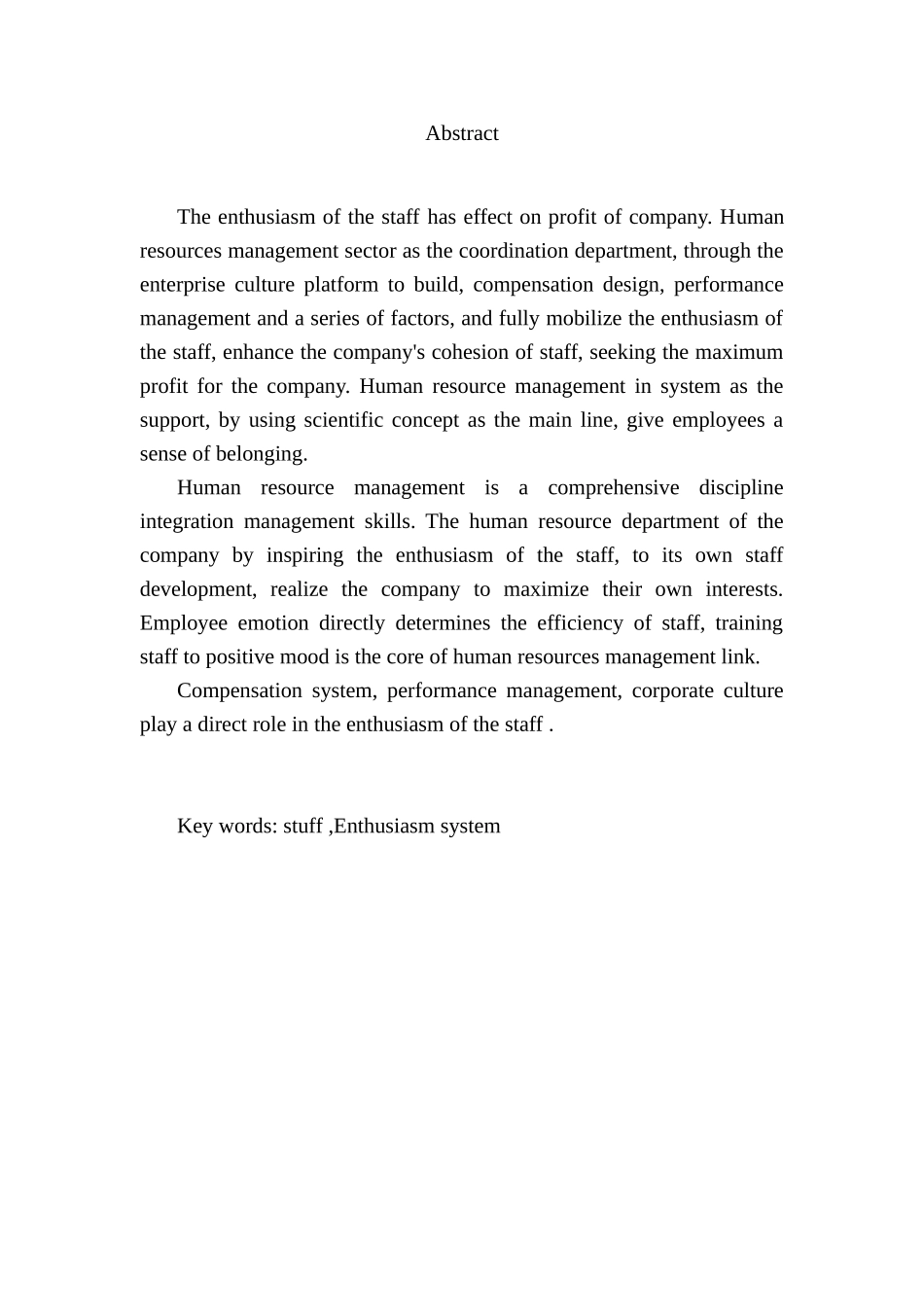 如何对员工进行有效激励分析研究 人力资源管理专业_第2页