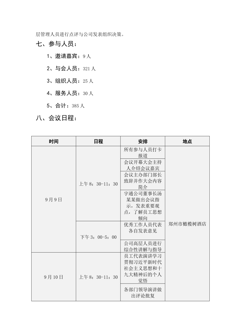 “汽车企业发展”会议策划书  会展管理专业_第2页