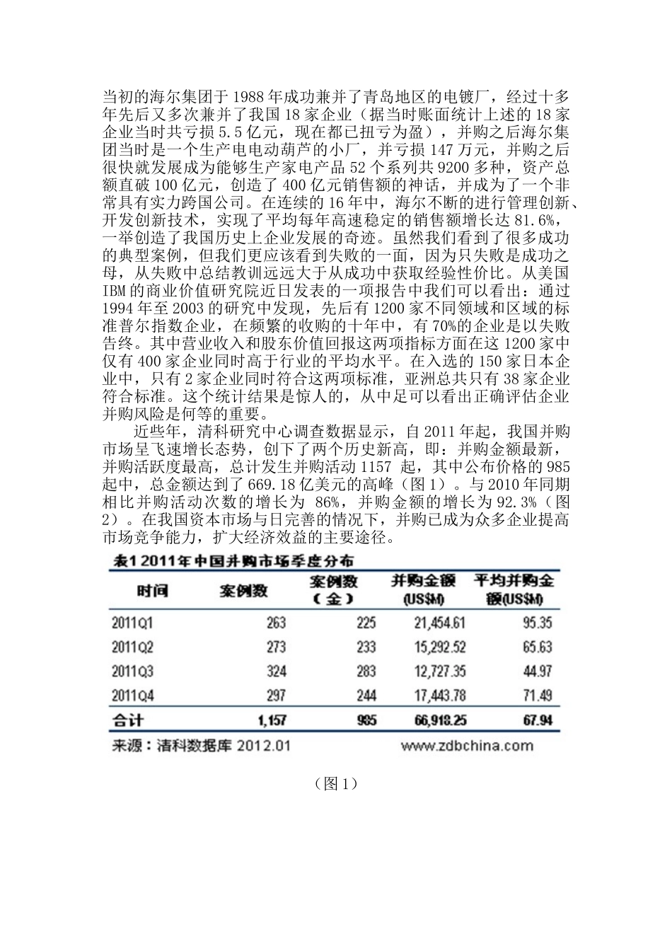 企业并购中存在的财务风险及相应策略研究分析——以恒大地产并购事件为例  会计学专业_第2页