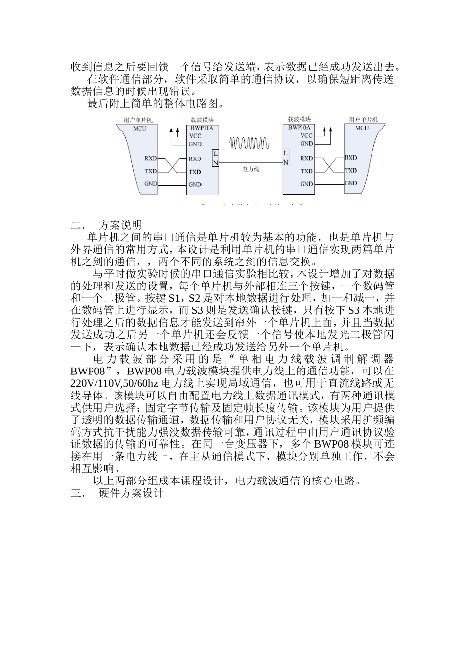 电力载波通信设计和实现 通信工程专业_第2页