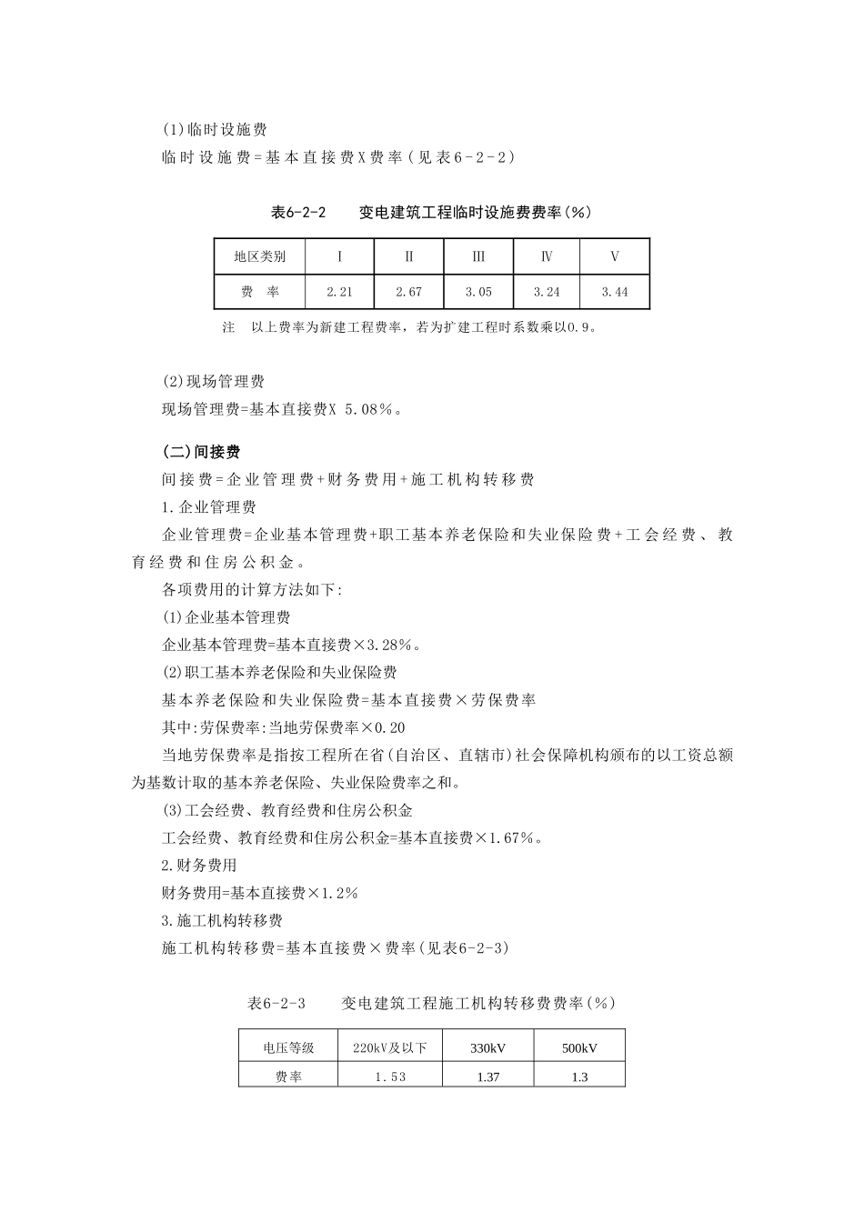 电力建设工程预算费用的计算方法_第3页
