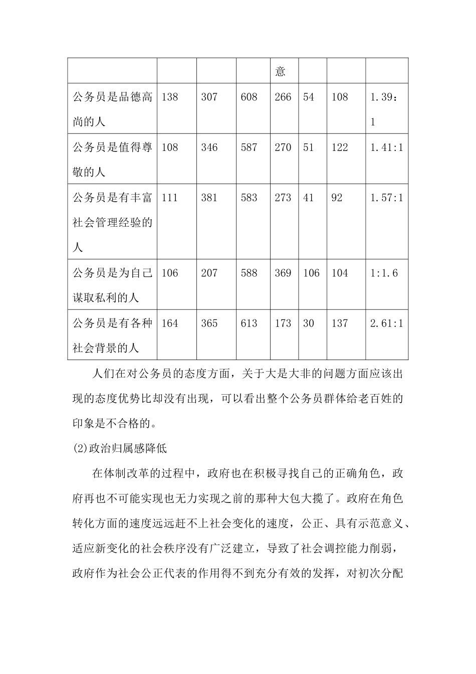 当下中国社会阶层结构的问题现状与政府责任分析研究 行政管理专业_第3页