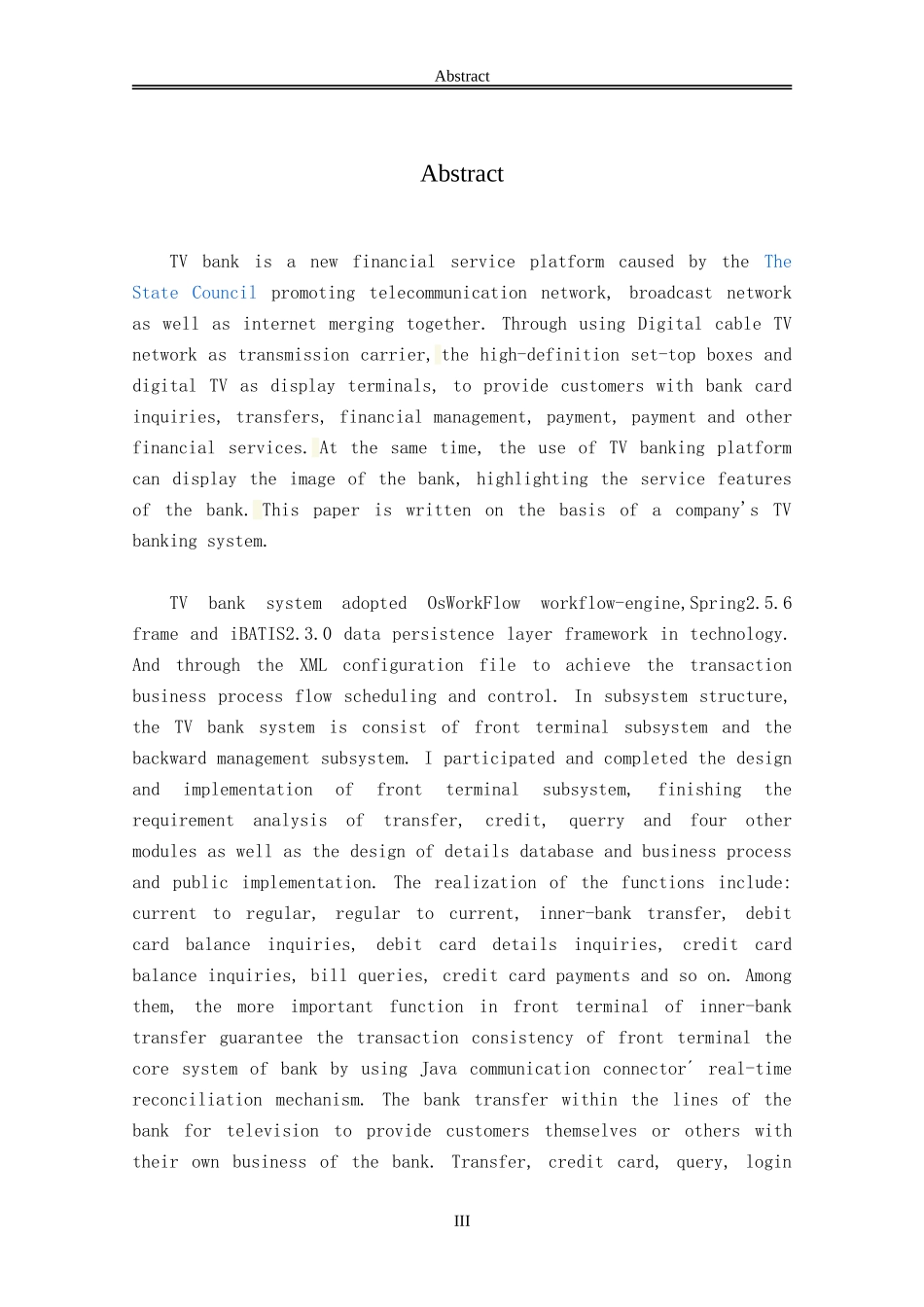 电视银行前端子系统的设计与实现_第3页