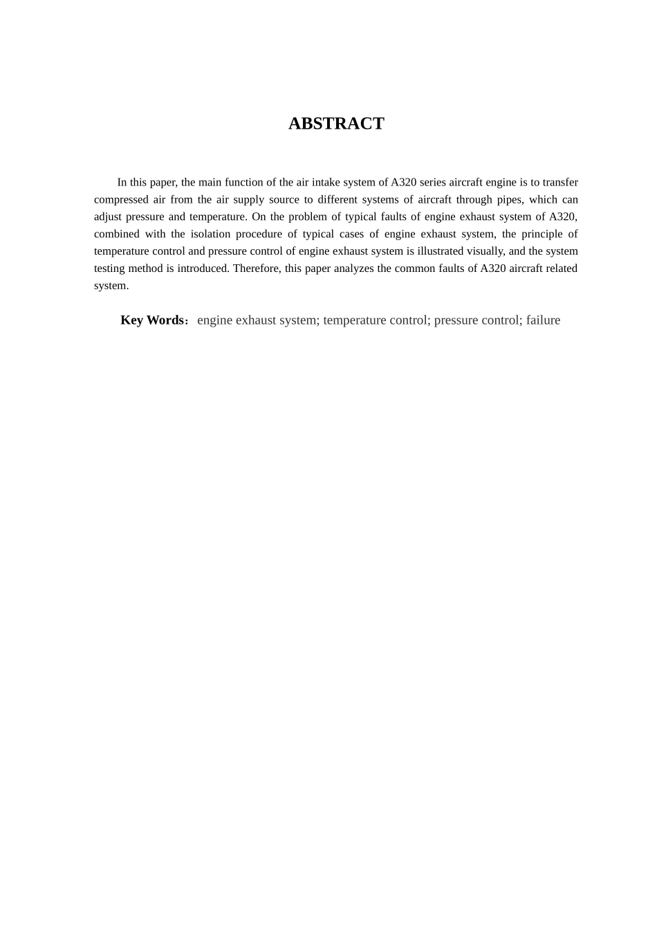飞机发动机引气系统的典型故障问题研究分析  航空航天专业_第2页