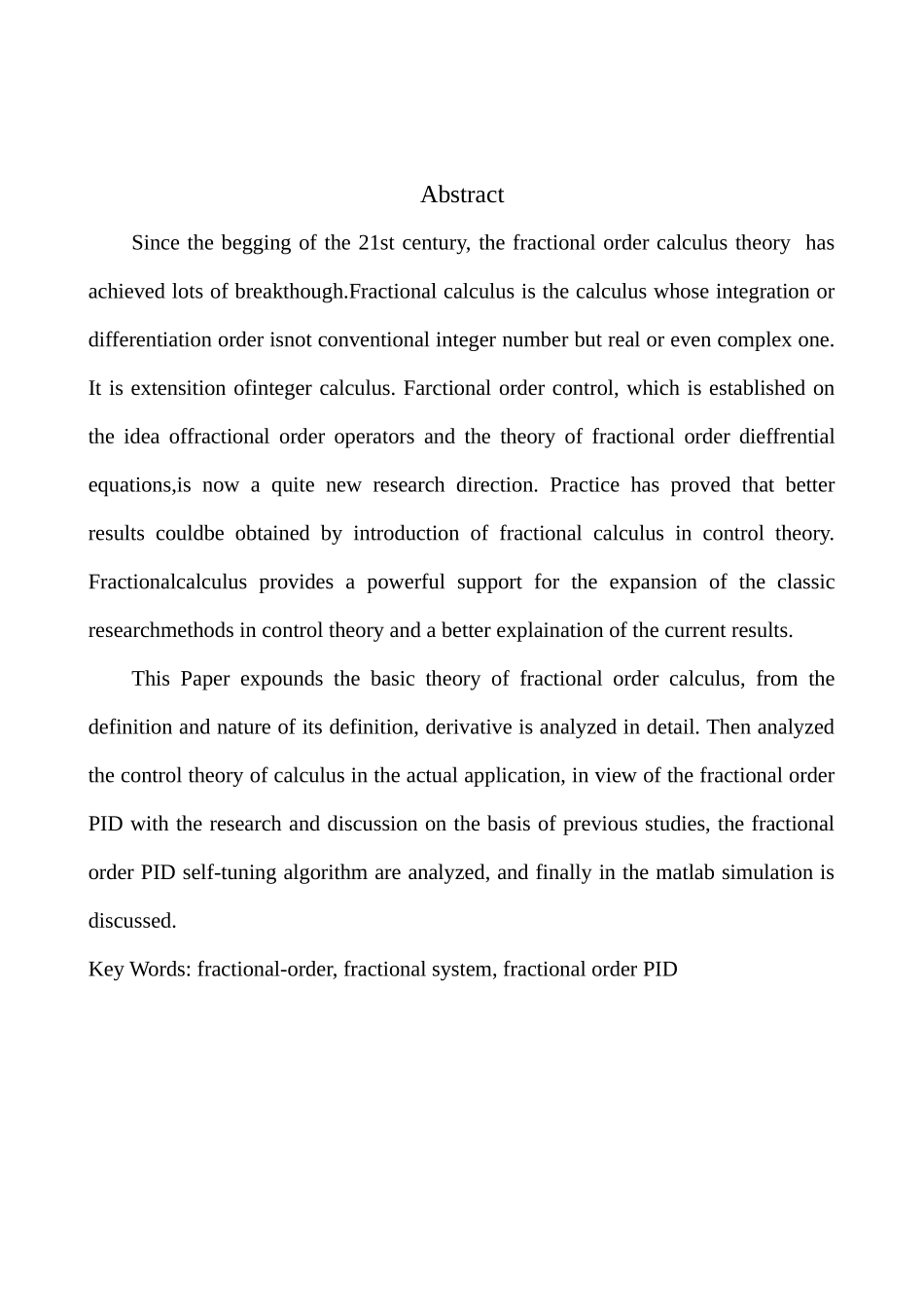 分数阶控制理论研究分析  应用数学专业_第2页