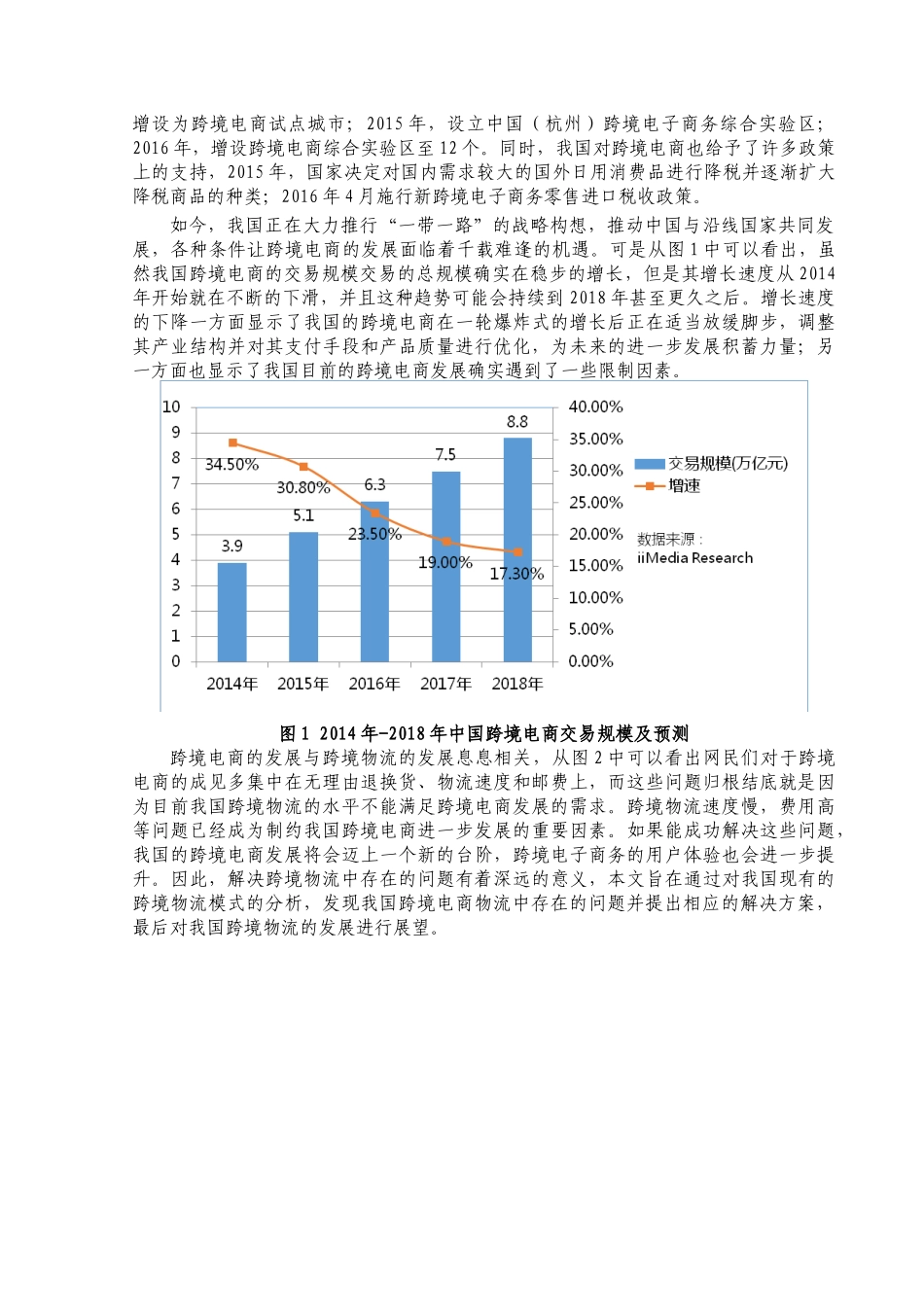 跨境电商物流模式及其发展趋势分析研究  电子商务管理专业_第3页