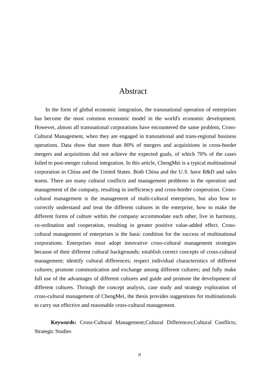呈美公司跨文化管理问题及对策研究_第2页