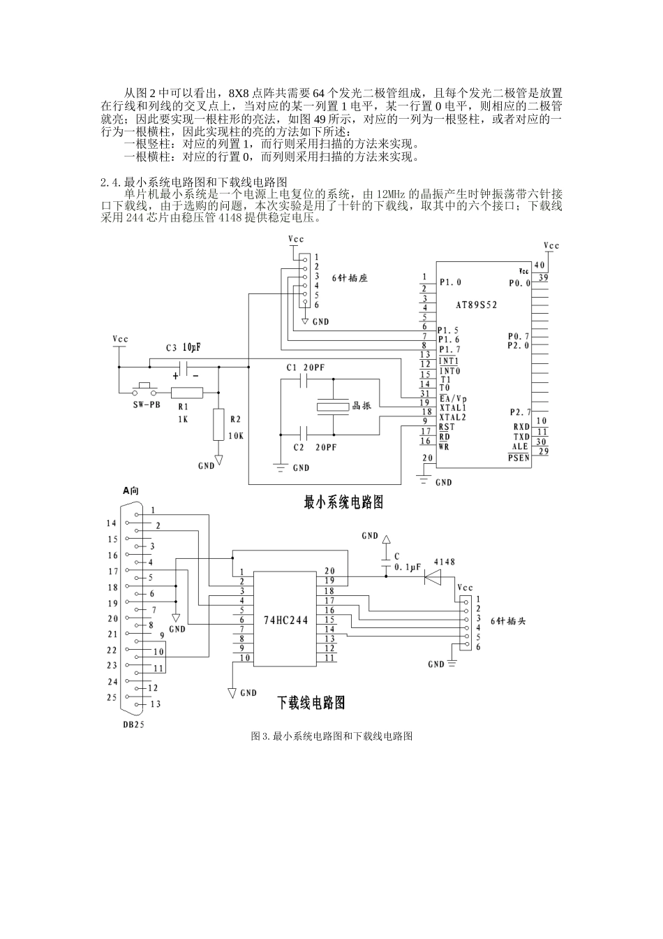 8X8LED点阵公益广告牌设计和实现  包装设计专业_第3页