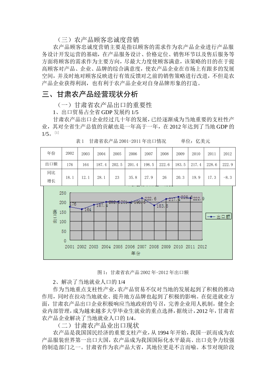 甘肃地区农产品营销规划——以提升顾客忠诚度为例_第3页