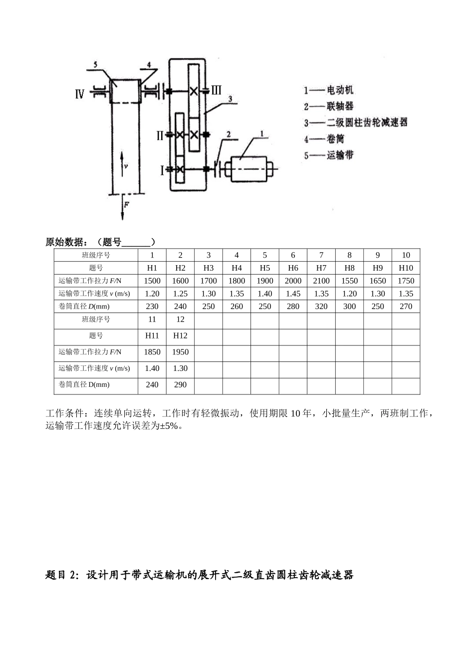 机电技术教育专业  用于带式运输机的二级圆柱斜齿轮减速器设计和实现_第3页