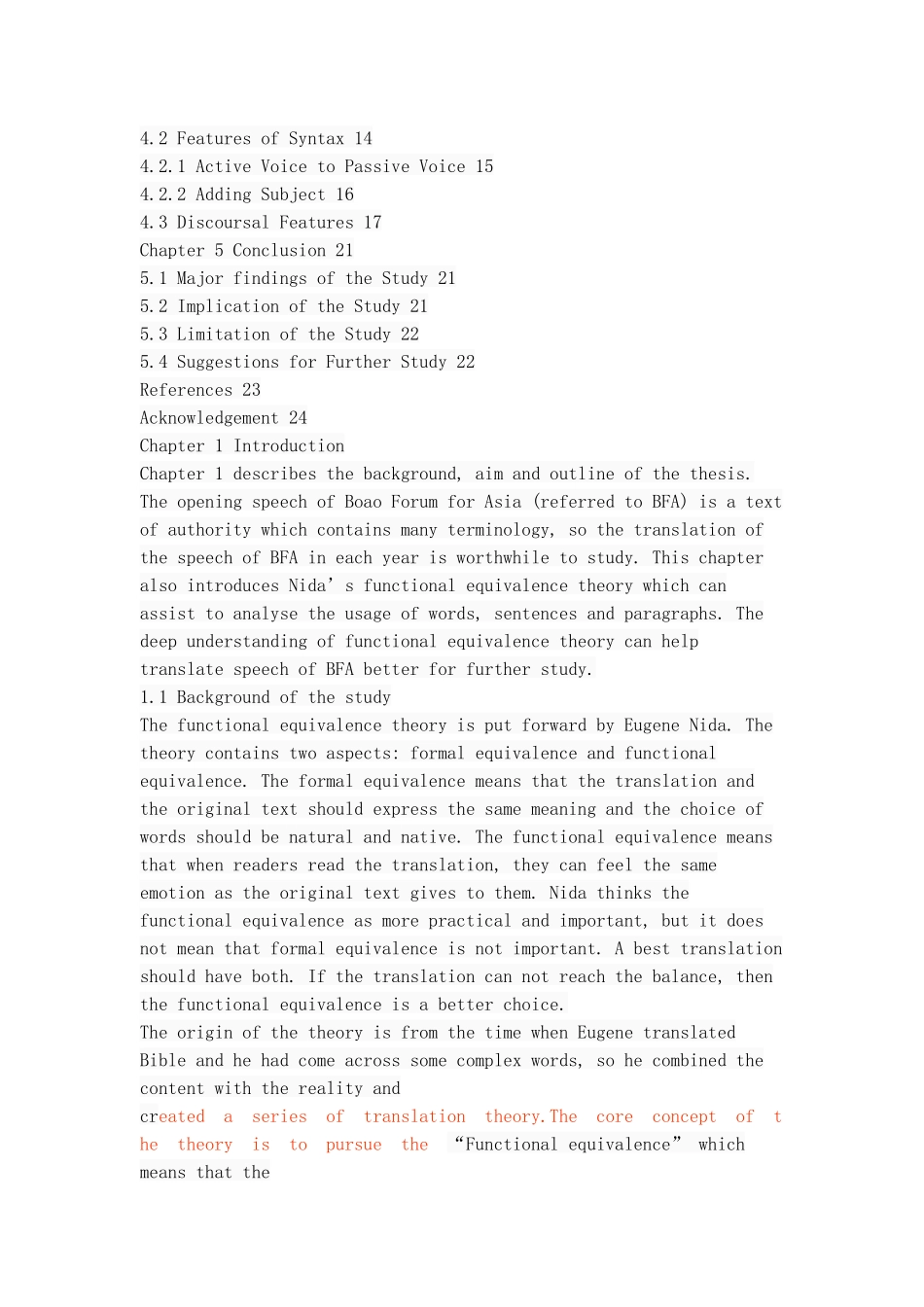 功能对等理论视角下2018博鳌亚洲论坛开幕式讲话翻译策略研究_第3页