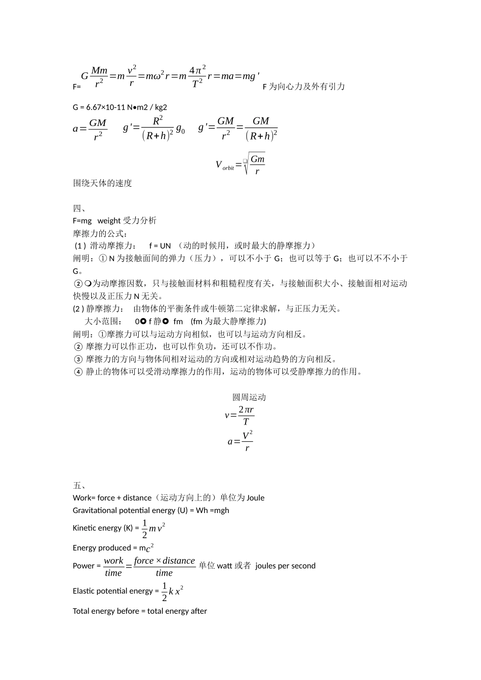 2024年SAT2-Physics-知识点整理_第2页
