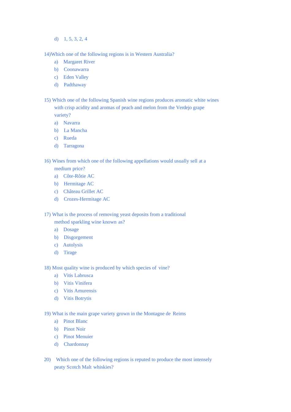 2024年WSET3全套模拟试题_第3页