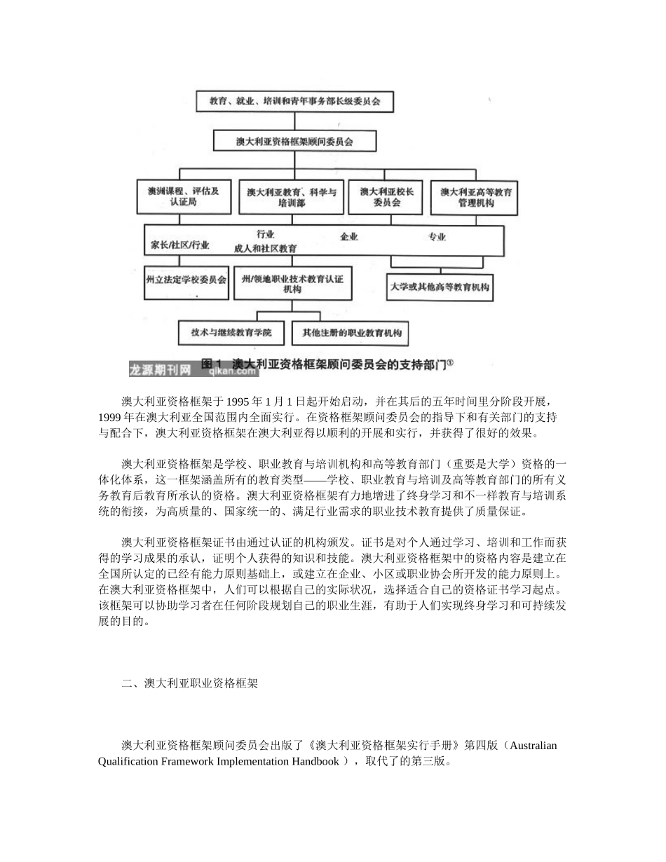 2024年澳大利亚职业资格框架新发展_第2页