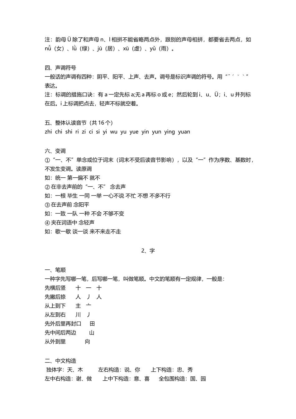 2024年部编小升初语文总复习知识点汇总_第2页