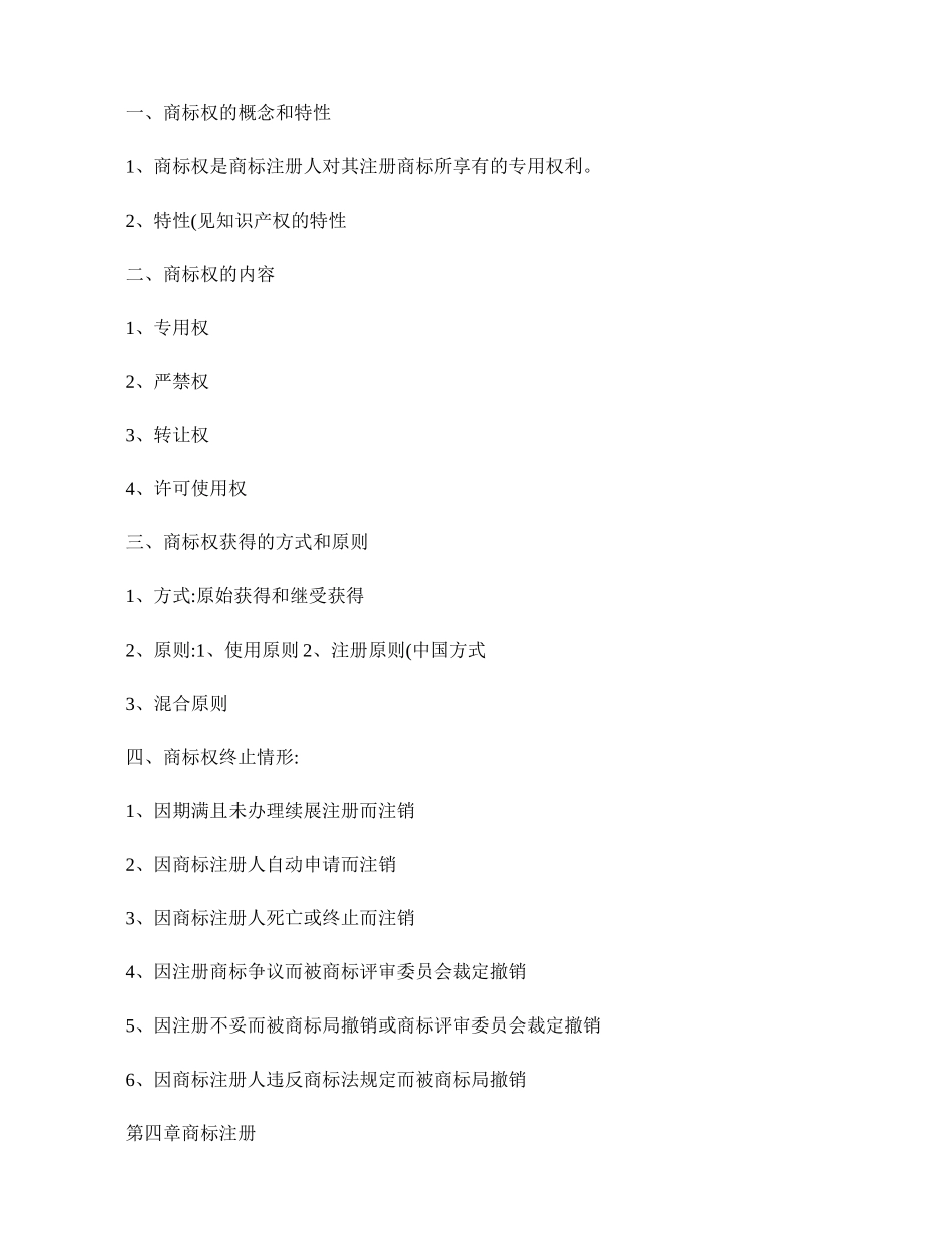 2024年电大考试知识产权法复习要点_第2页