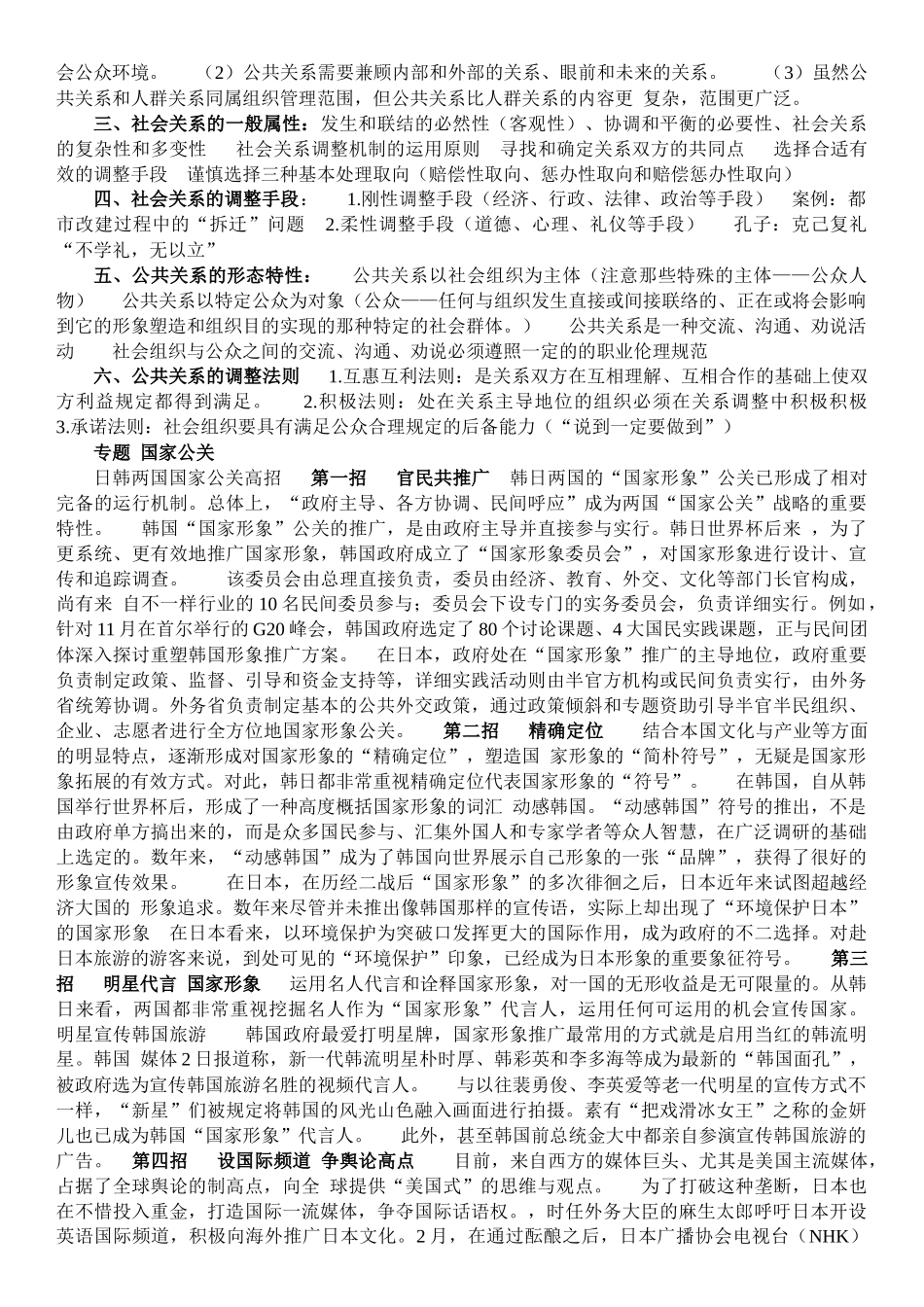 2024年公共关系知识点_第3页