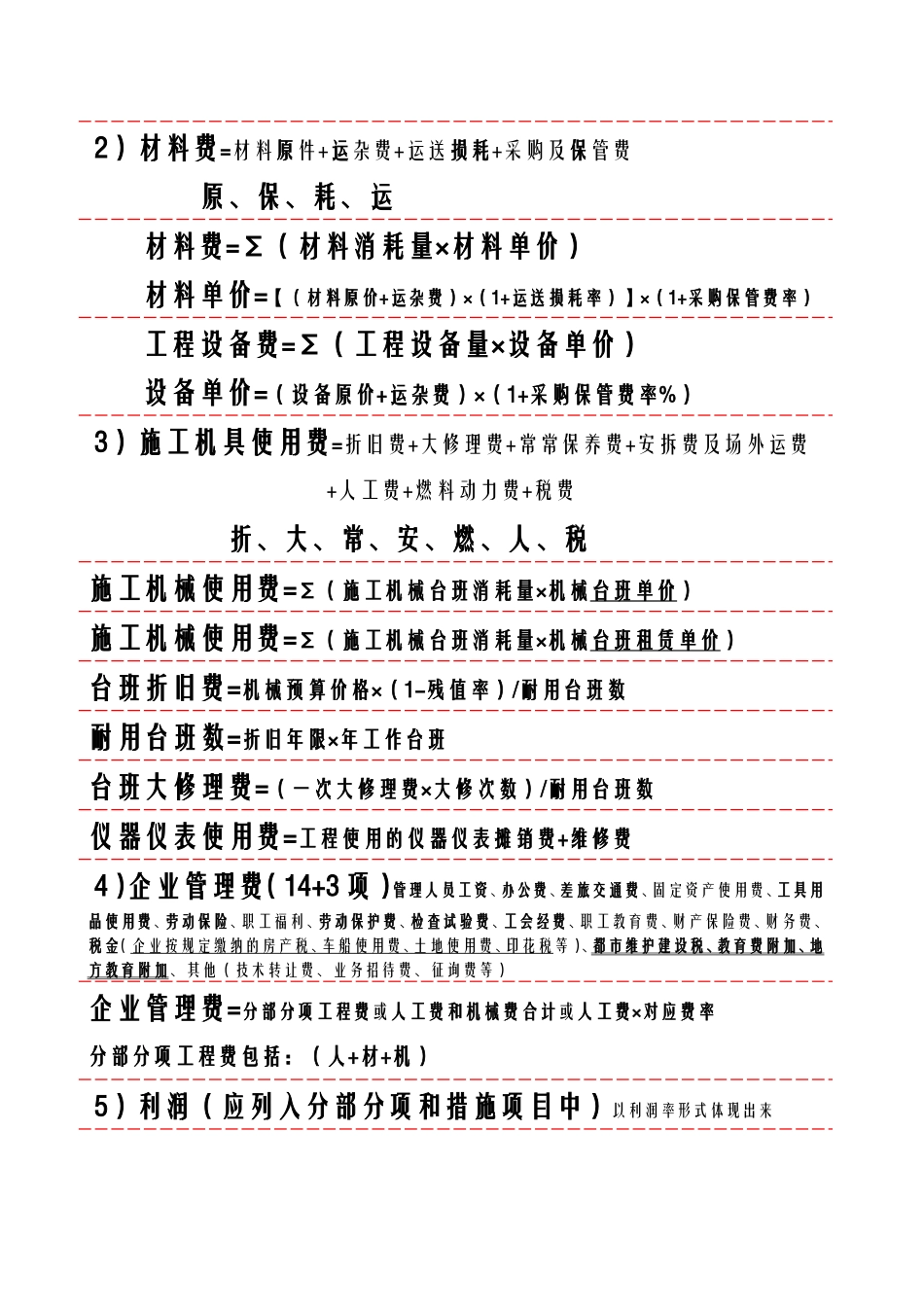 2024年监理师投资控制公式总结_第3页