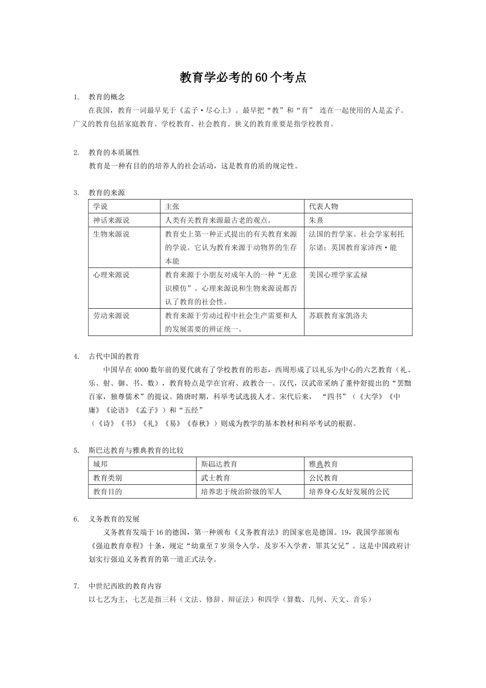 2024年教师资格证必考教育学心理学必考100考点60简答题纯版_第2页
