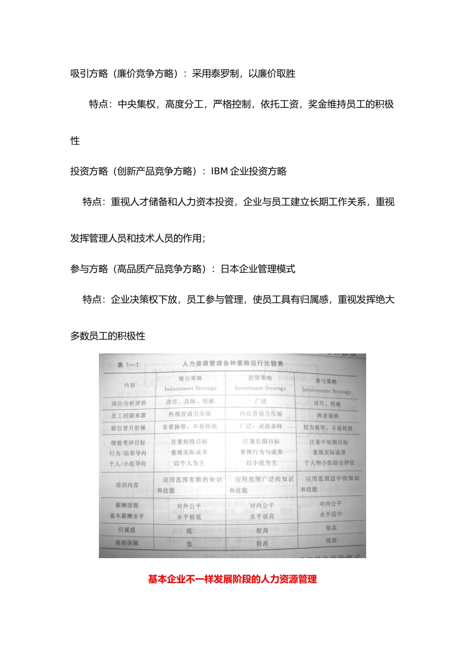 2024年人力资源管理师一级复习要点_第3页