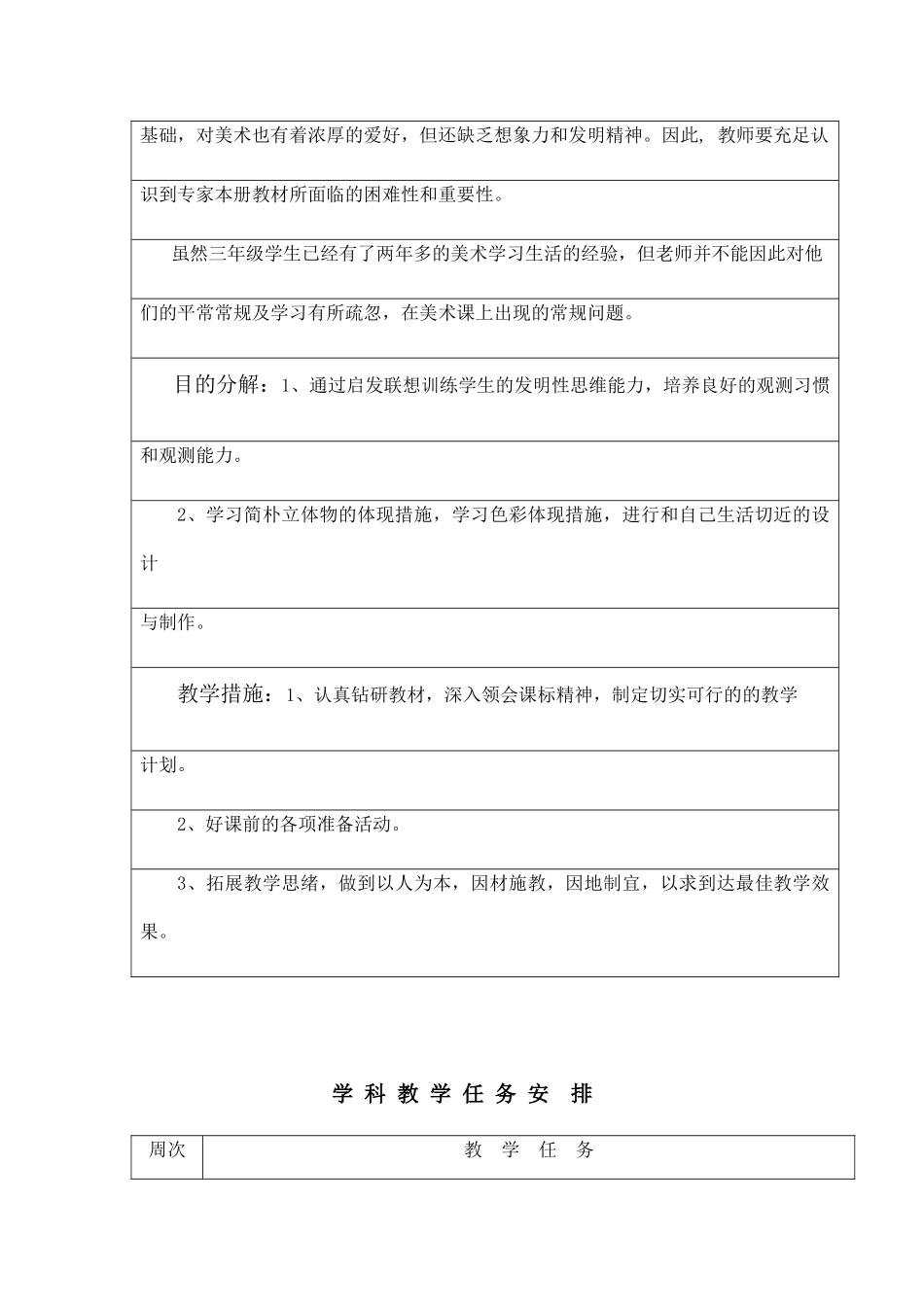 2024年三年级美术下全册教案_第3页