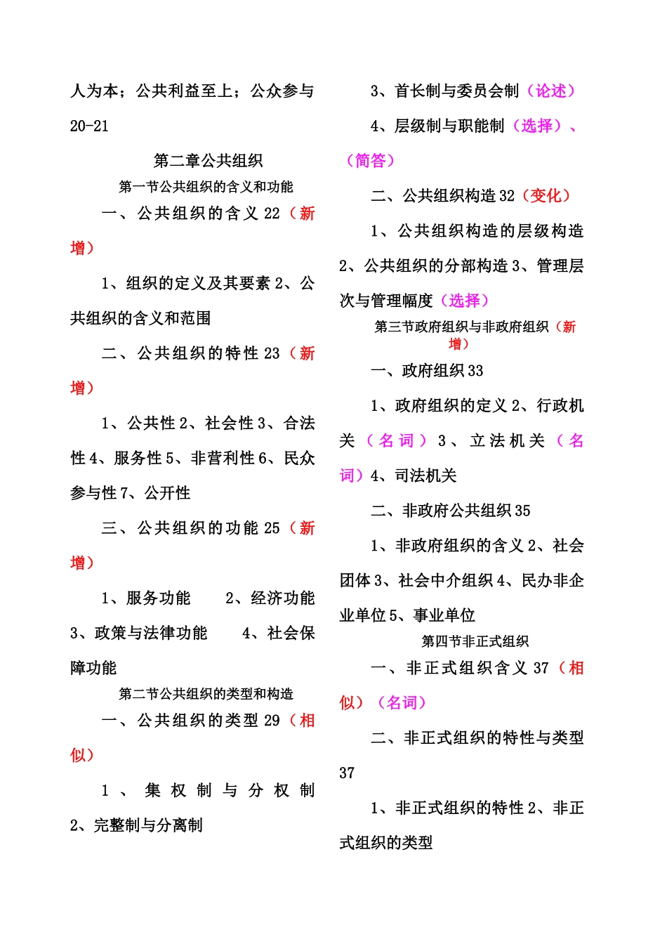 2024年同等学力申硕公共管理行政管理学科_第2页