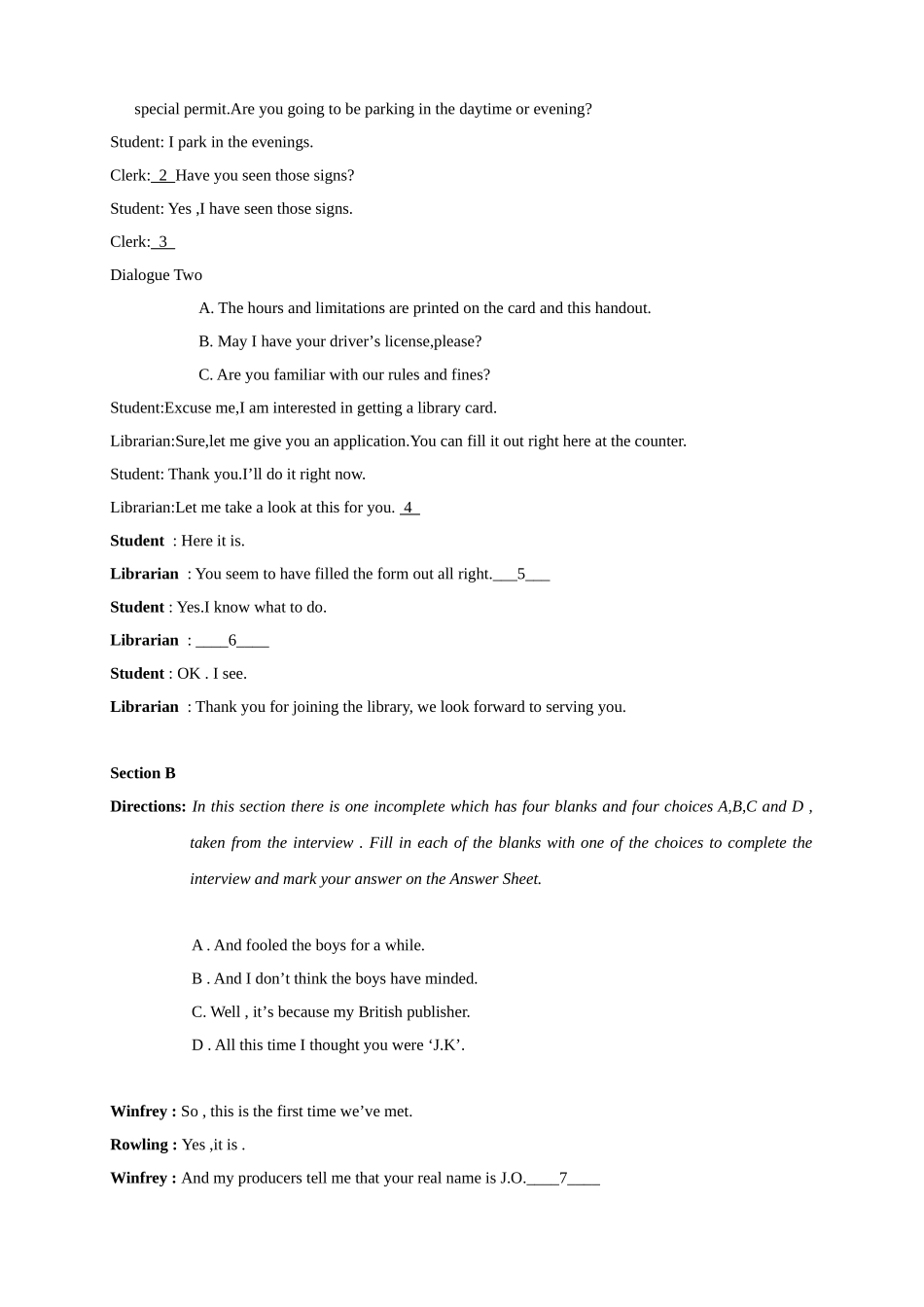 2024年同等学力申硕英语真题精编版_第2页